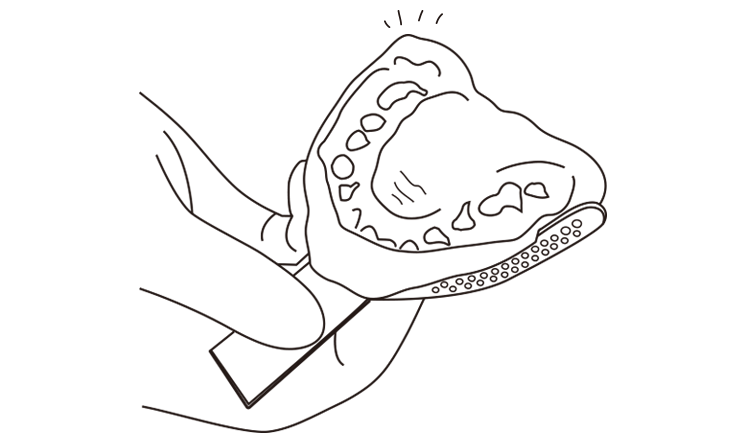 진단모형 디자인으로 인덱스 제작