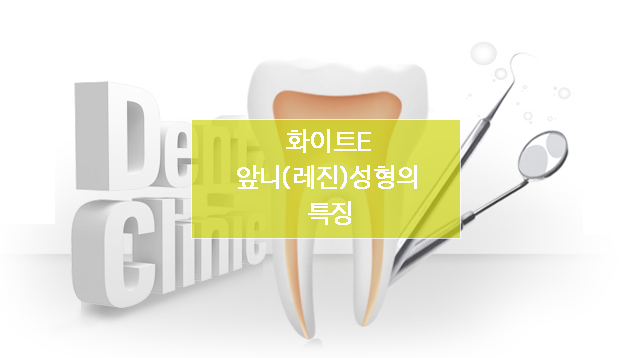 화이트E 레진성형의 특징